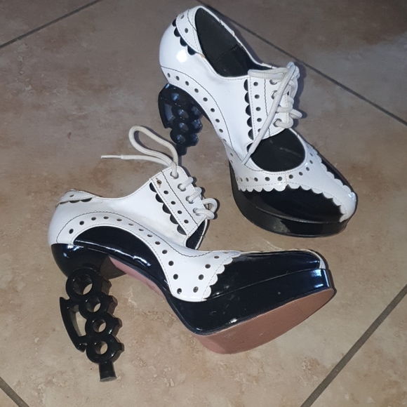 Leg Avenue Shoes Mafia Brass Knuckle Pinup Heels Poshmark